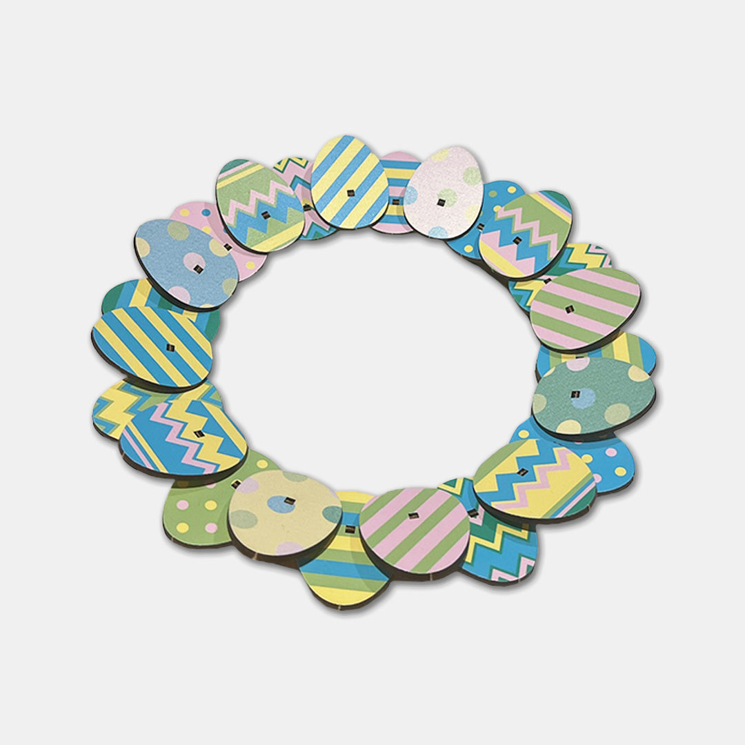 Easter Wreath - Coloured