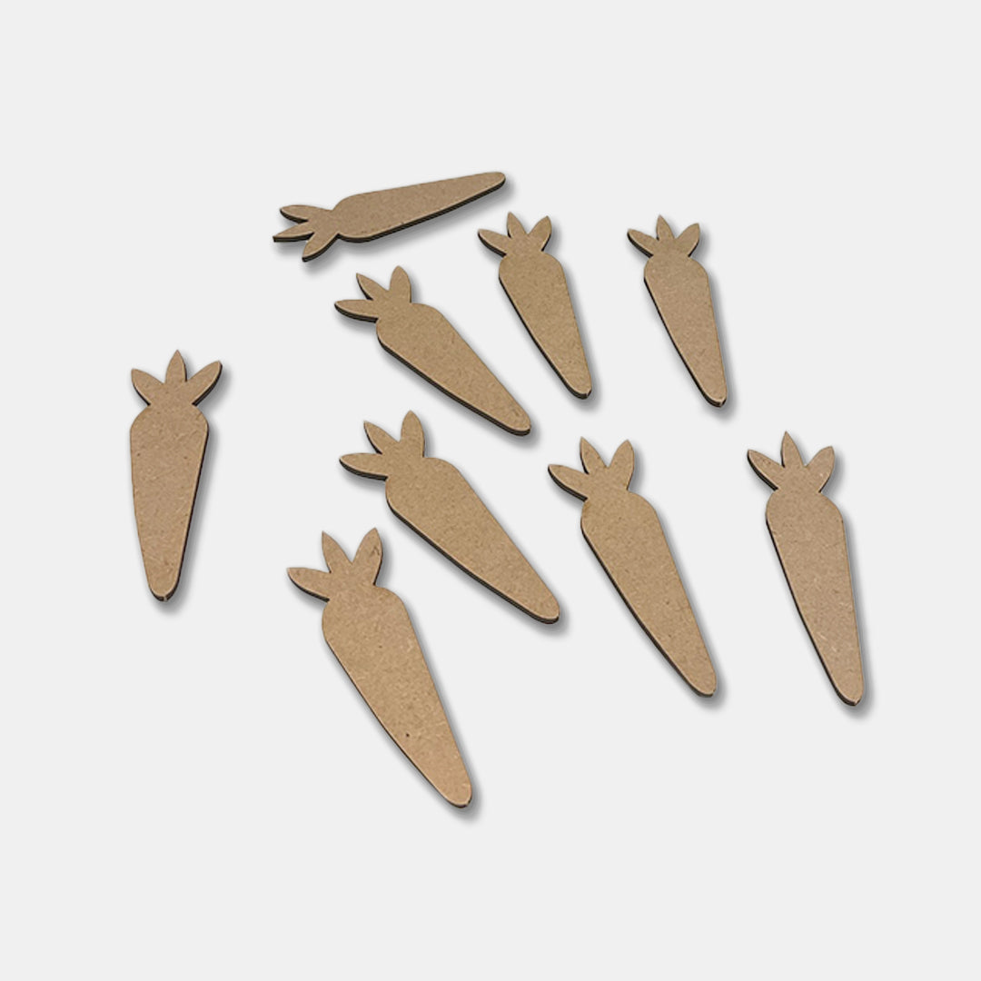 Carrots - Etched x 9