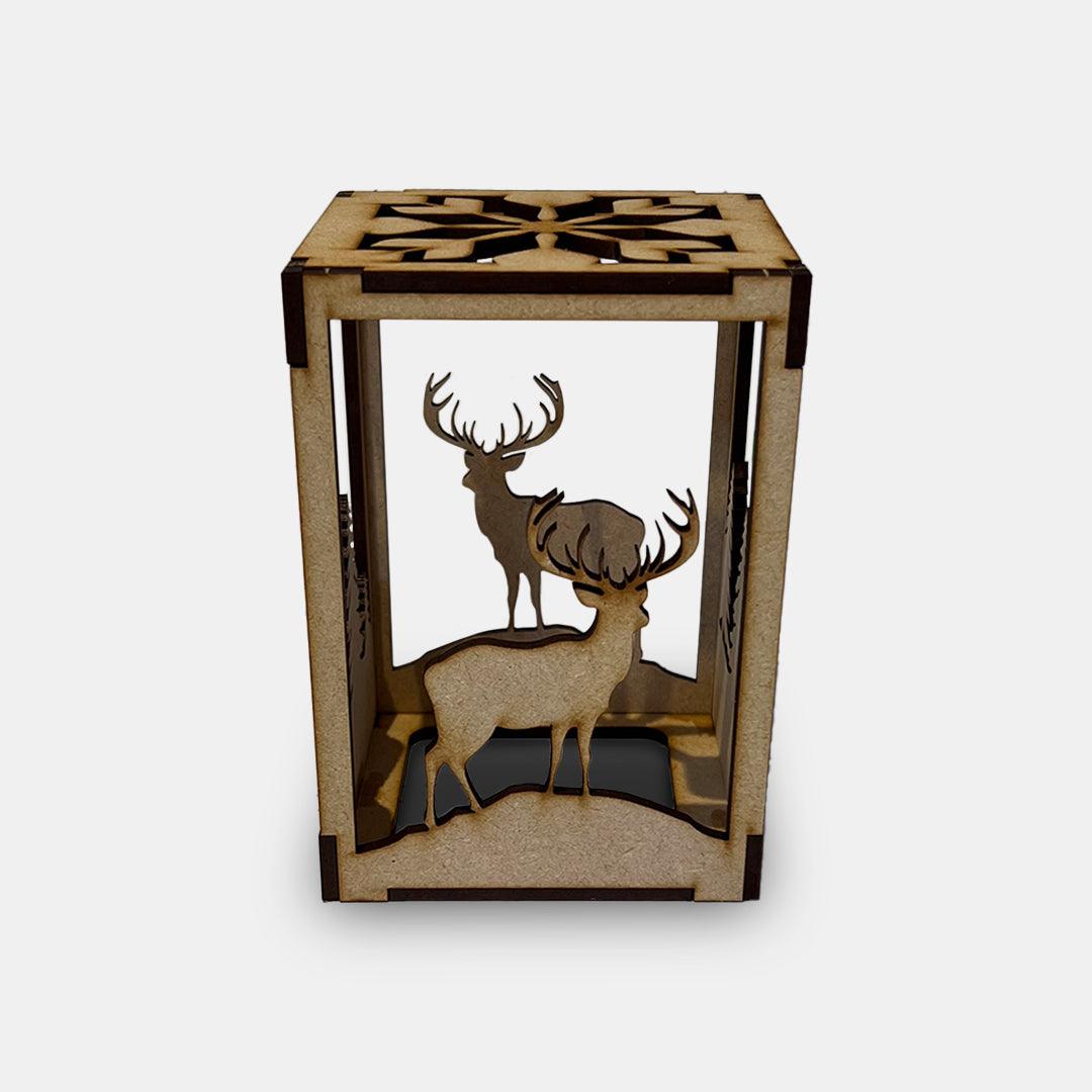 Reindeer - Lantern - Grizzly Bear