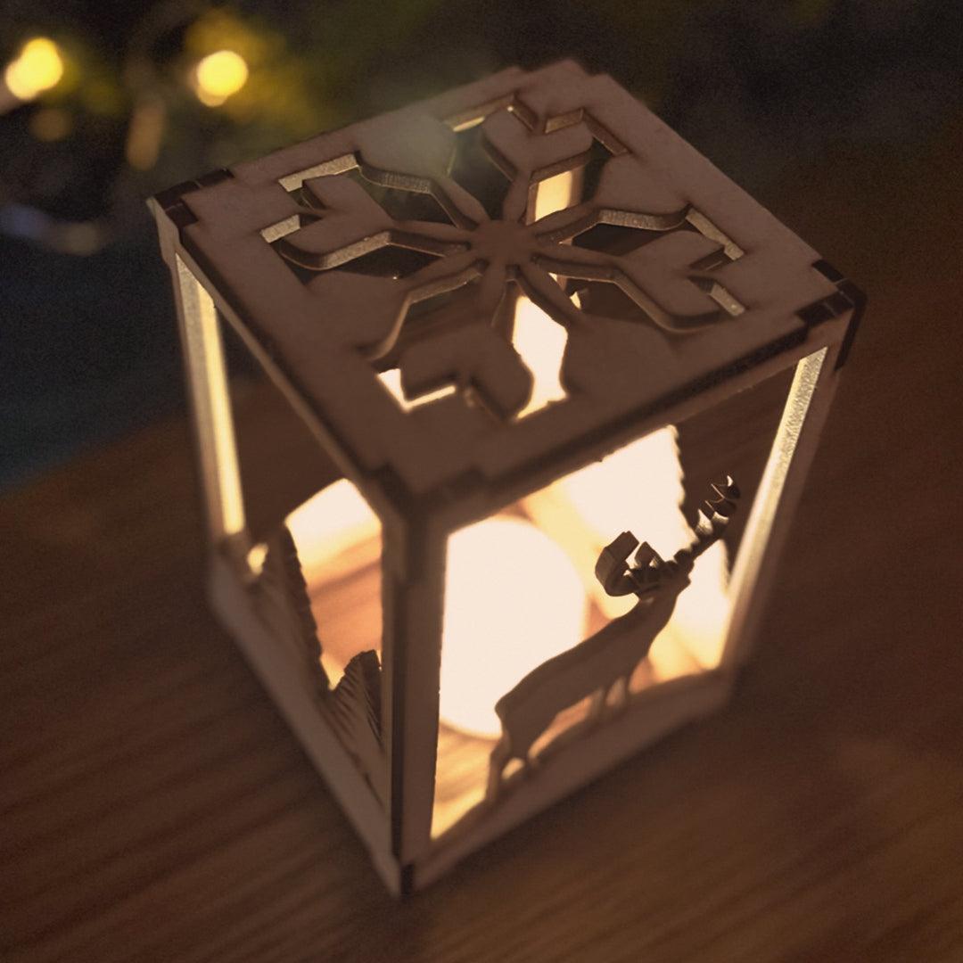Reindeer - Lantern - Grizzly Bear