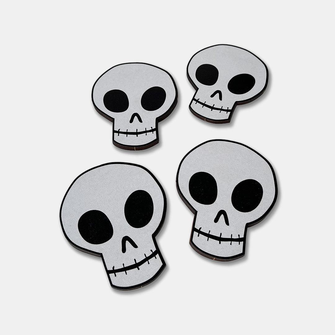 Small Skull - Coloured - Grizzly Bear