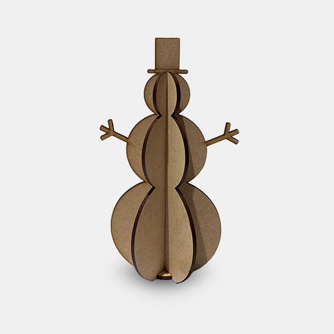 Snowman - Etched - Grizzly Bear