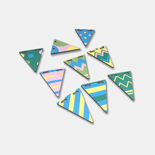 Easter Bunting x 9