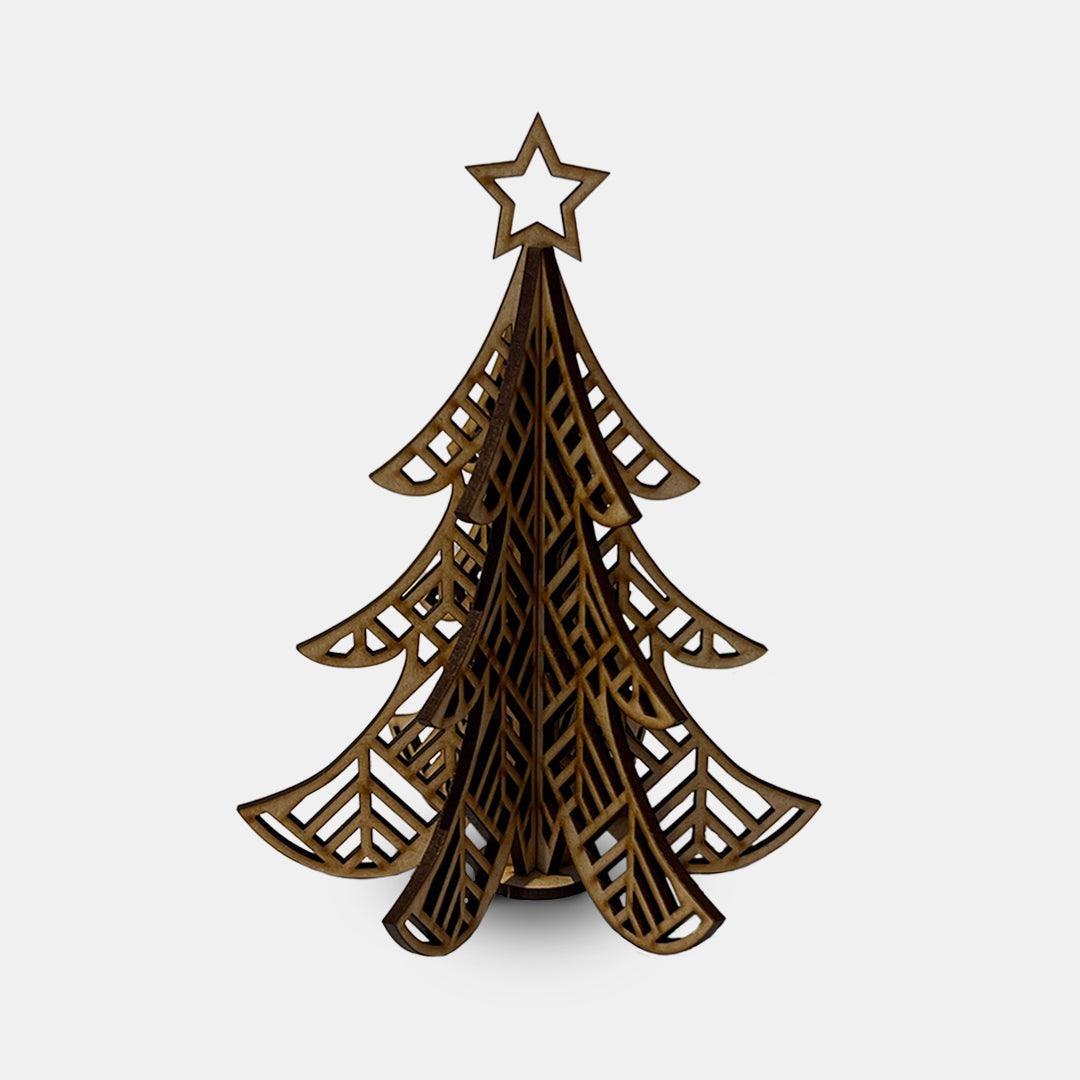 Christmas Tree - Art Deco - Grizzly Bear