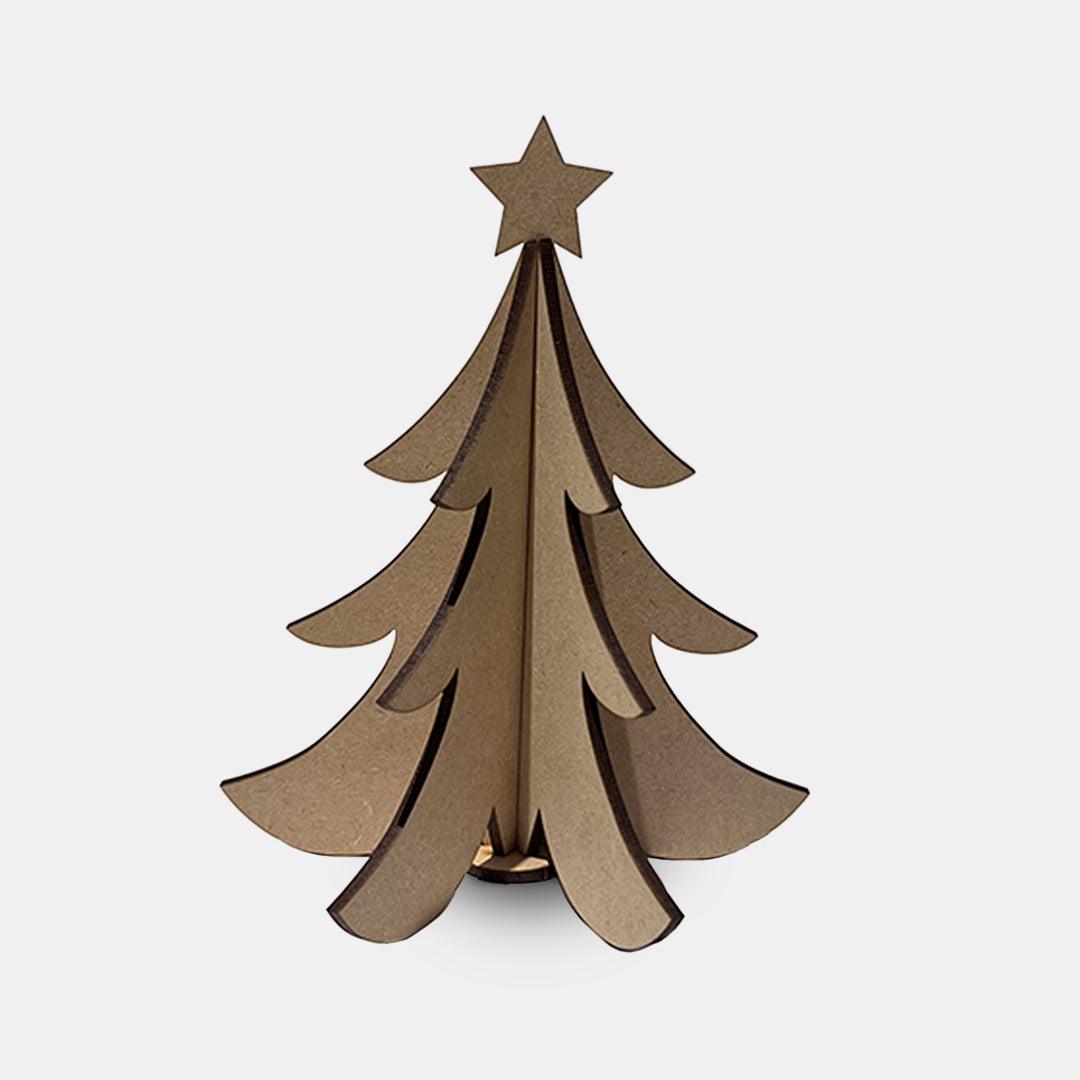Christmas Tree - Etched - Grizzly Bear