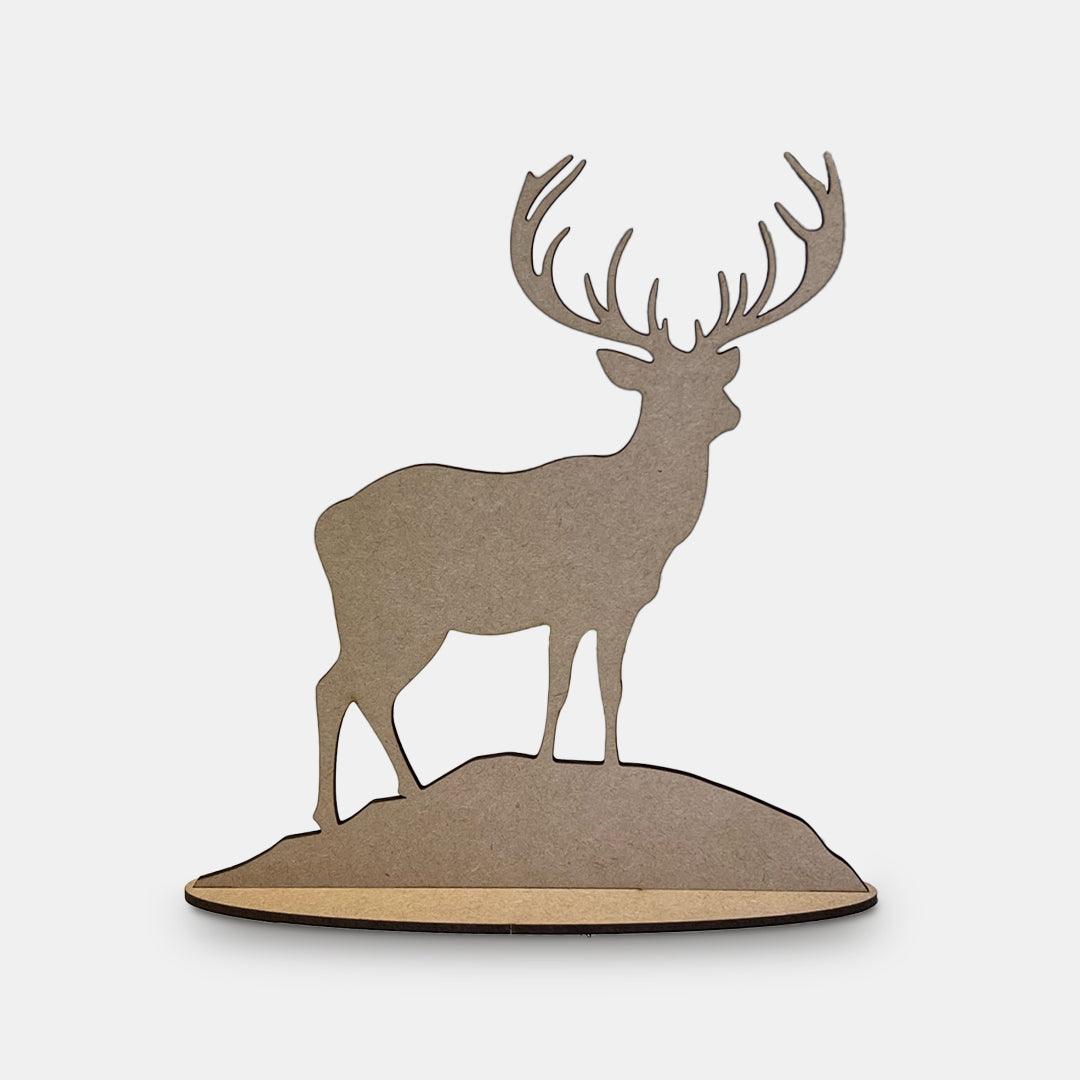 Reindeer - 3D - Grizzly Bear