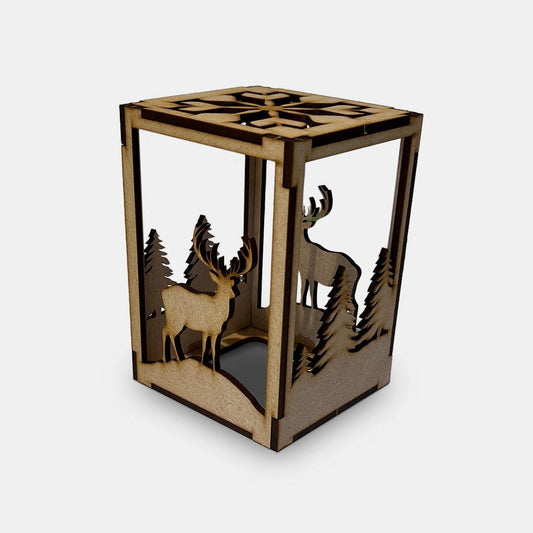 Reindeer - Lantern - Grizzly Bear