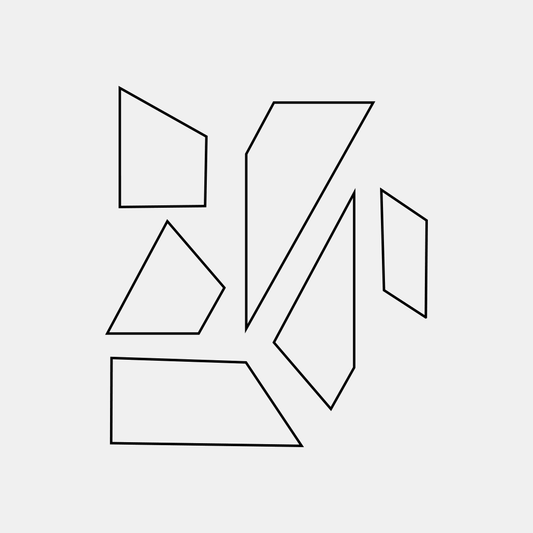V Puzzle Parts - Grizzly Bear